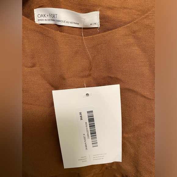 Oak + Fort Linen Dress - Picture 2 of 2